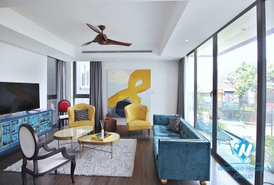 Super stylish and modern apartment for rent on Xuan Dieu, Tay Ho